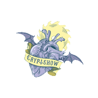 Heart Sticker by Cryptshow