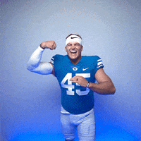 Byu Football Sport GIF by BYU Cougars