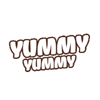 Yummy Sticker by Vachon