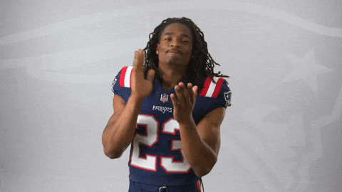 Football Slow Clap GIF by New England Patriots