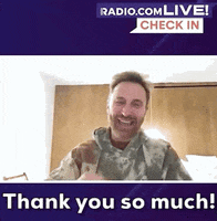 David Guetta Thank You GIF by Audacy