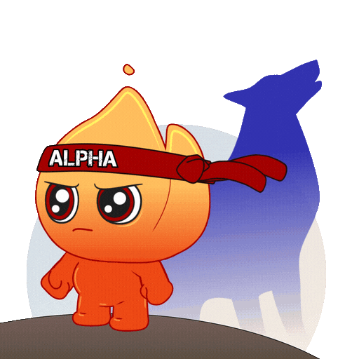 Alpha Strategy Sticker by Playember