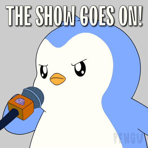 Penguin Yell GIF by Pudgy Penguins