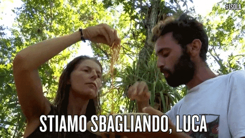 canale 5 eating GIF by Isola dei Famosi
