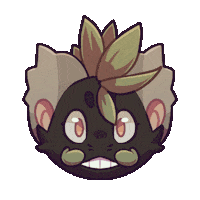 kirwick smile smirk griffia bagbean Sticker