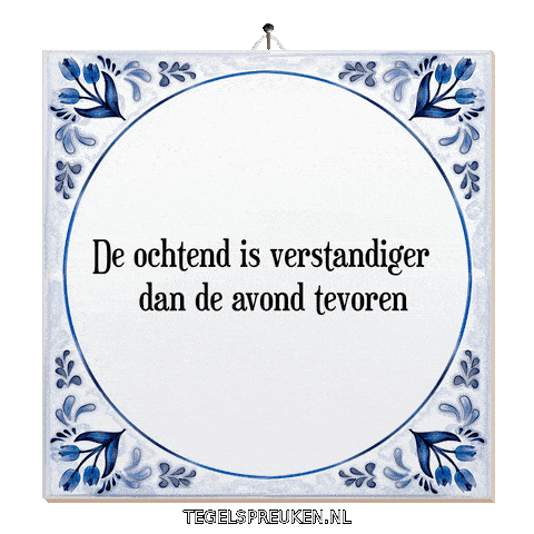 Focus Begin Sticker by Tegelspreuken.nl