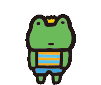 Sad Frog Sticker