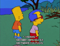explaining bart simpson GIF