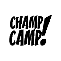 Los Angeles Kids Camp Sticker by Champ Camp