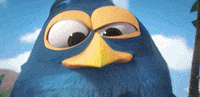 angrybirds cute dad blues angry birds GIF