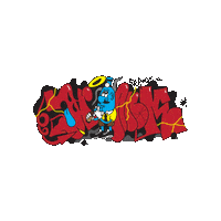 drdrank tag graffiti piece drank Sticker