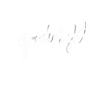 Good Morning Night Sticker