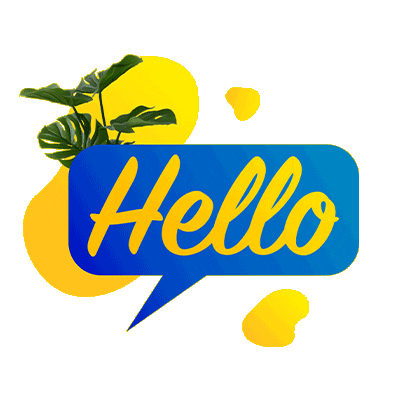 25wat giphyupload hello hi welcome Sticker