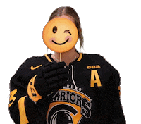 Happy University Of Waterloo Sticker by Waterloo Warriors