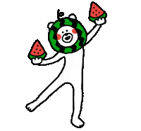 Summer Dancing Sticker by takadabear