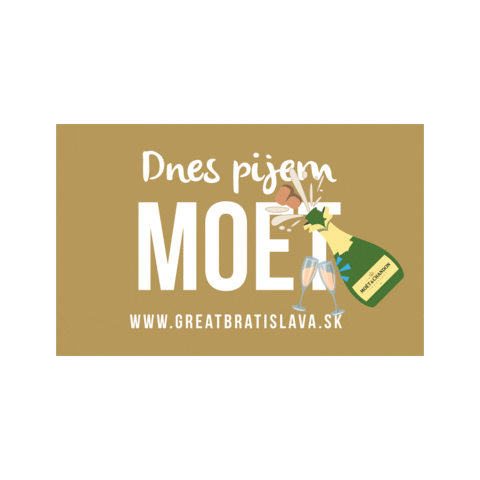 champagne slovakia Sticker by Great Bratislava