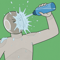 Water Reset GIF by 1X Technologies