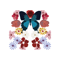 Flower Sticker