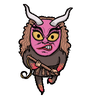 Sant Antoni Demon Sticker