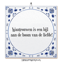 Boom Nl Sticker by Tegelspreuken.nl