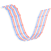Offset Wave Motion Sticker by subtlestrokes