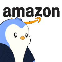 Amazon Hello Sticker by Pudgy Penguins