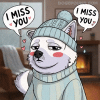 Miss You Love GIF by Doge Pound