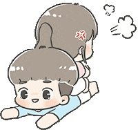 Angry Sticker by ChuChu X BoBo
