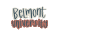 writtenwithhope belmont university mariahb Sticker