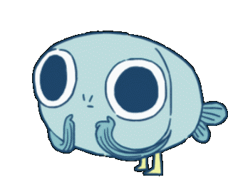 pongbong giphyupload animation fish me Sticker
