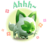Flower Stretching Sticker by Pokémon_JPN