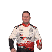 Happy Toyota Gazoo Racing Sticker by FIA World Rally Championship