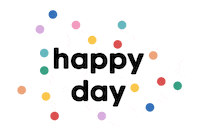 LittleBitMargate happy day joyful dots Sticker