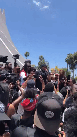 'Put a Fist Up': NBA Star Russell Westbrook Addresses Compton Protest