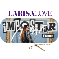 Imposter Artist Tour Sticker by Larisa Love