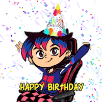 Happy Birthday Sticker