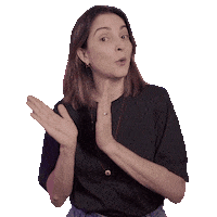 draelisangelamenezes parabens palmas dra clap hands Sticker