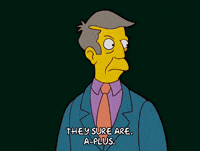 Speaking Season 17 GIF by The Simpsons