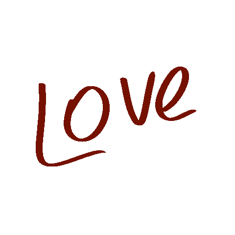 In Love Illustration Sticker