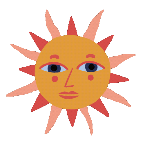 Sleepy Summer Sticker