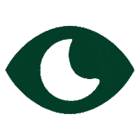 apolondon green eye shape apo Sticker