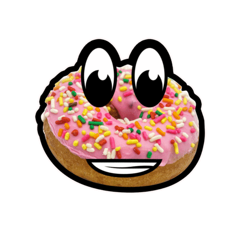 Happy Desert Sticker by DesertDonuts