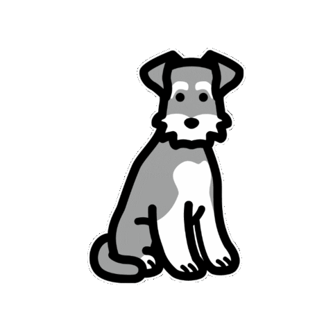 moffme giphygifmaker dog pet 犬 Sticker