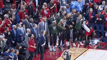 happy lets go GIF by NBA