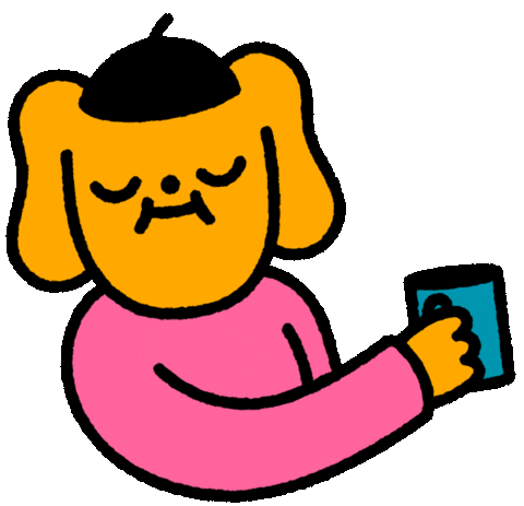 Chilling Good Morning Sticker by Cinta Hosta