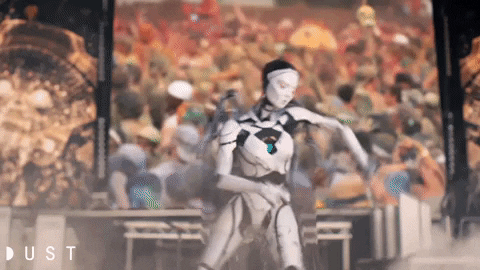 robot dancing GIF by Dust