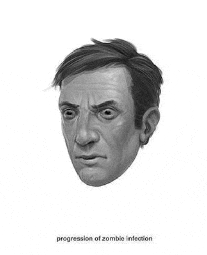 concept art face GIF by G1ft3d