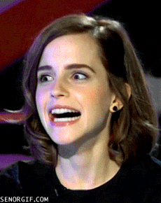 Emma Watson Reaction GIF