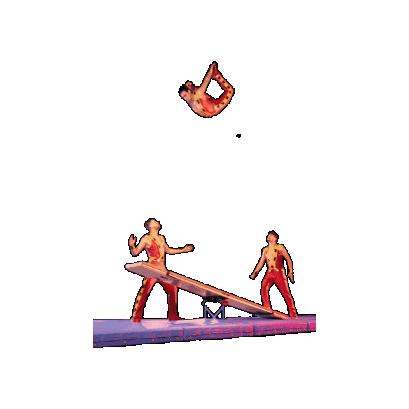 Flip Trick Sticker by Ringling Bros. and Barnum & Bailey