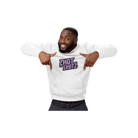 Click Here Sticker by Zhot Shop